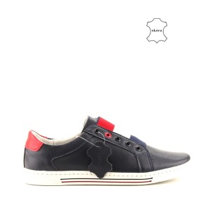 TRAMPKI FILIPPO DP2155/21NV GRANATOWY SKÓRA