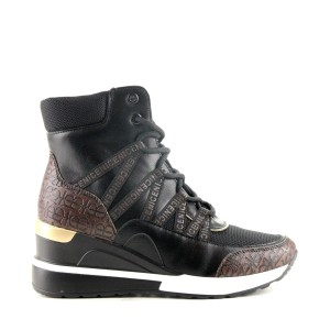 BOTKI SNEAKERSY POTOCKI 12111 CZARNE OCIEPLONE