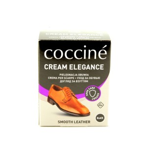KREM ELEGANCE Z GĄBKĄ CZARNY COCCINE 50ml